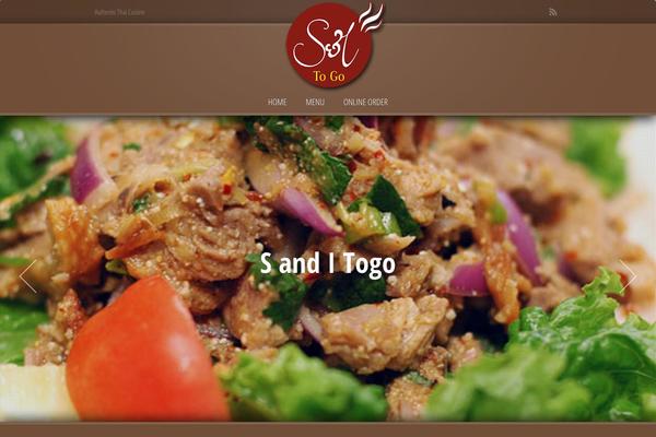 Linguini theme site design template sample