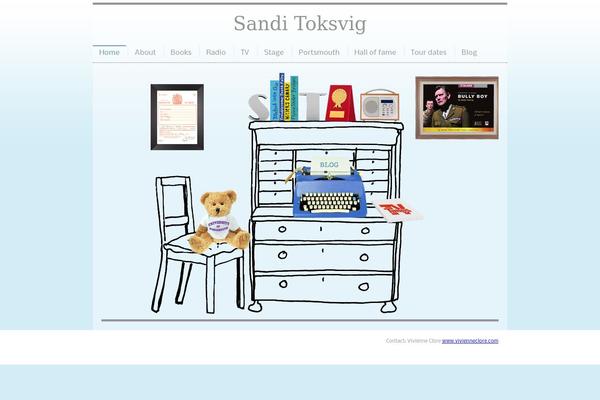 sanditoksvig.com site used Sandi-toksvig
