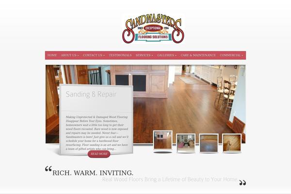 SimplePress theme site design template sample