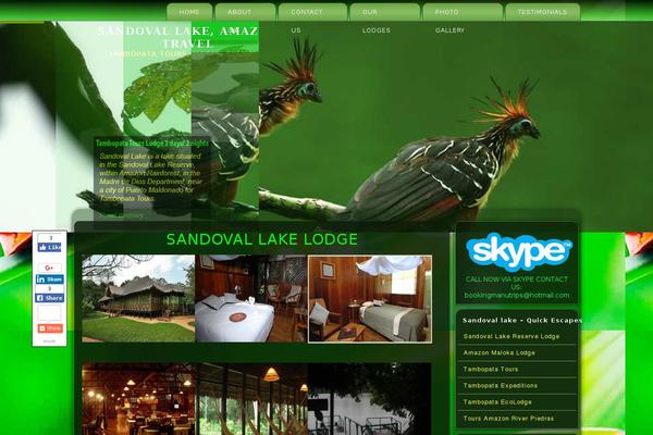 sandovallakeamazontravel.com site used Sandoval_lake_lodge_pagina_categoria
