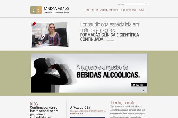 sandramerlo.com.br site used Sandra