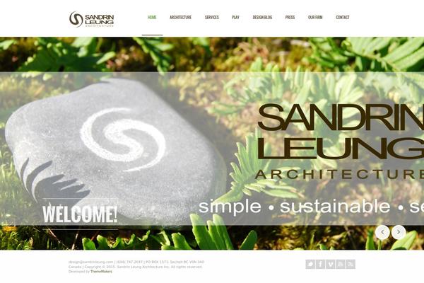 Almera theme site design template sample