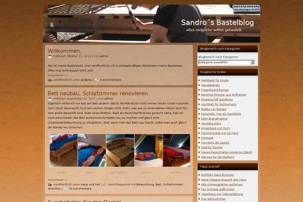 sandrowski.org site used Bastelblog5