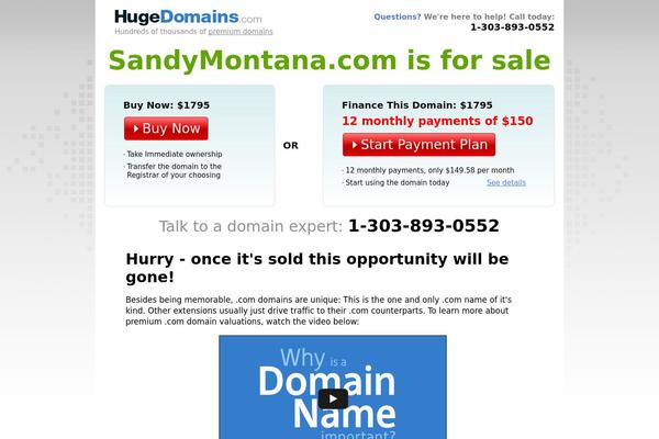 sandymontana.com site used Jsnewadsimplicity