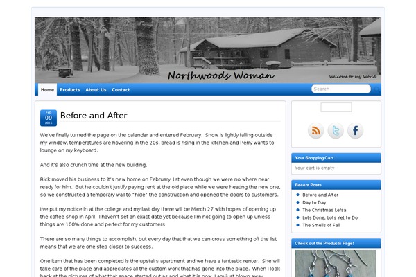 Suffusion theme site design template sample