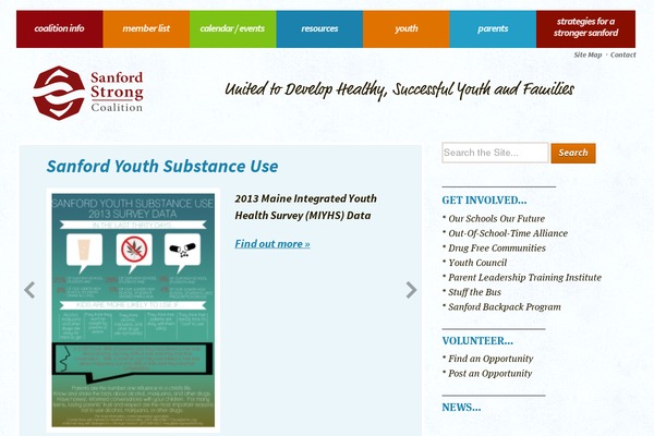 sanfordstrong.org site used Sanford-v2