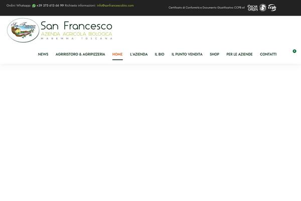 Infinite theme site design template sample
