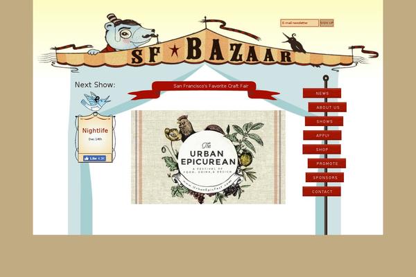 sanfranciscobazaar.org site used Bazaar_bizarre_responsive_theme