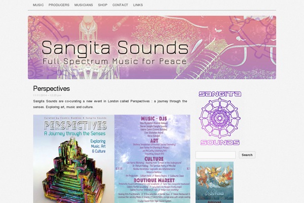 sangitasounds.com site used Commune