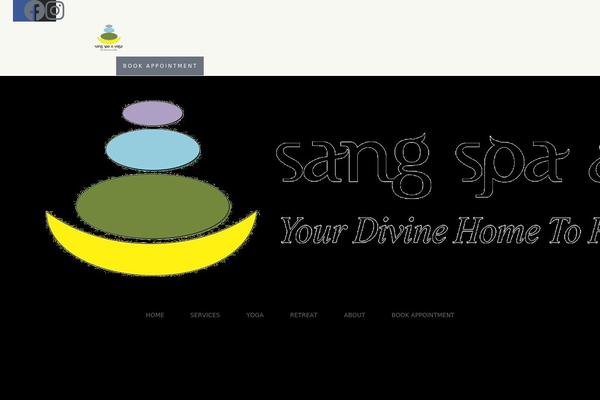 Seasona-child theme site design template sample