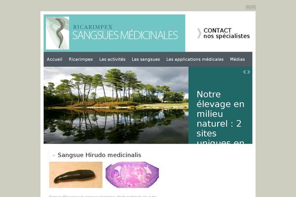 sangsue-medicinale.com site used Ricarimpex