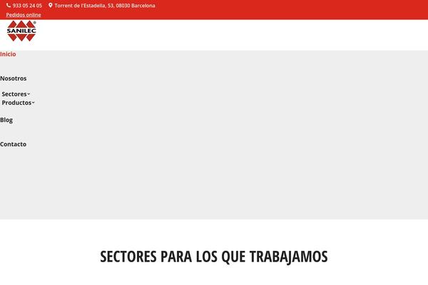 The7 theme site design template sample