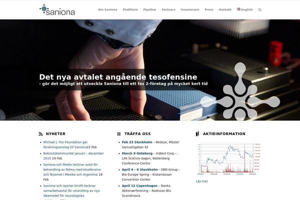 Divi theme site design template sample
