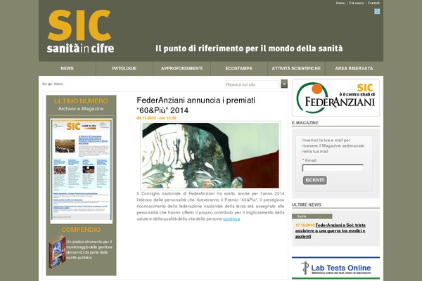 sanitaincifre.it site used Sic