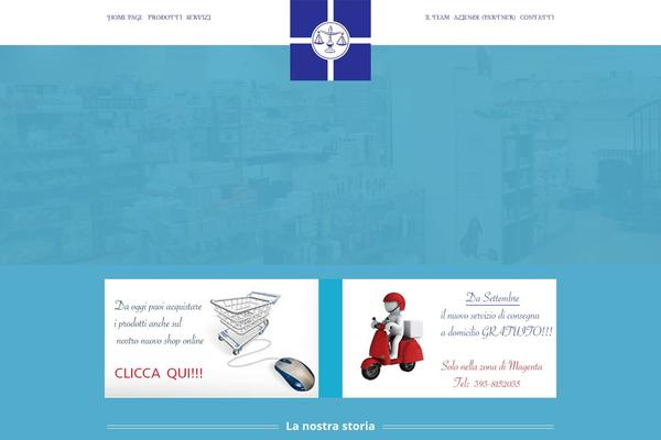 Verona theme site design template sample