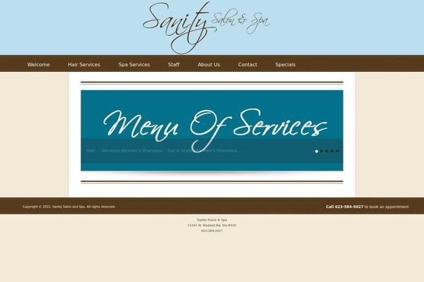 sanitysalonspa.com site used Potassiumific