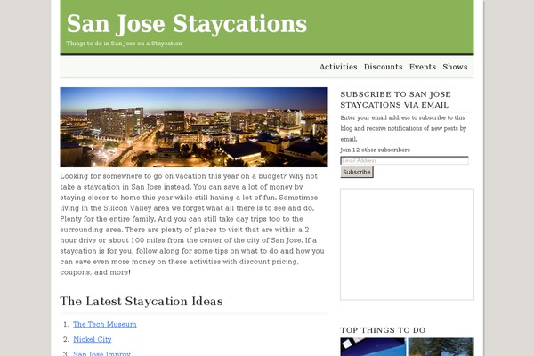 sanjosestaycations.com site used Vigilance
