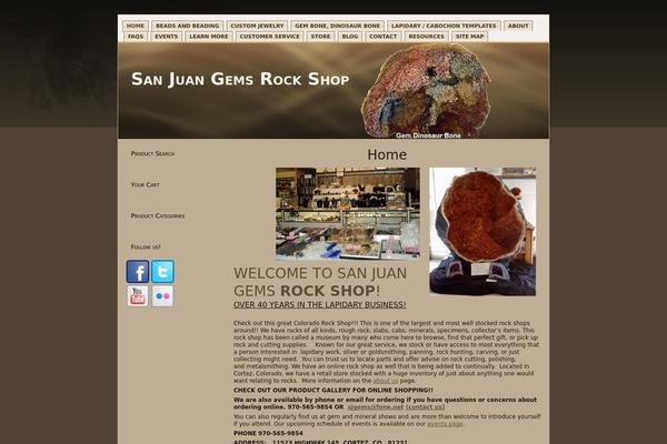 sanjuangems.com site used Sanjuan2