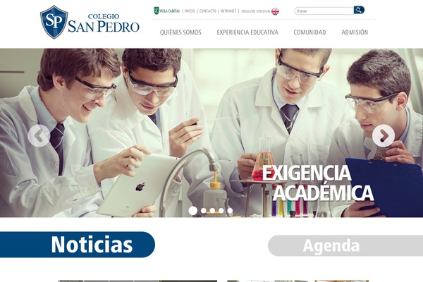sanpedro.edu.pe site used Colegios-moragues