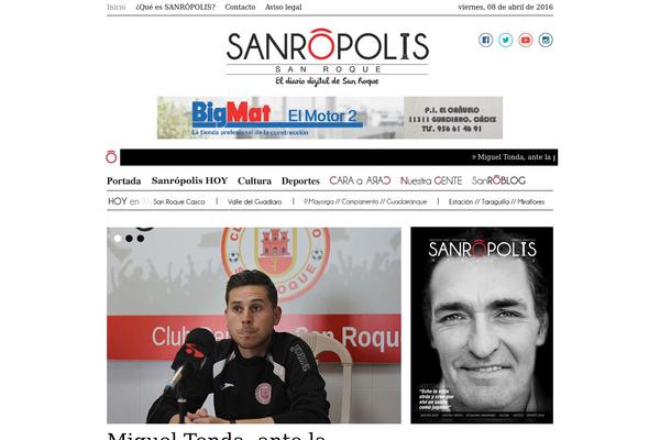 sanropolis.com site used Sanropolis