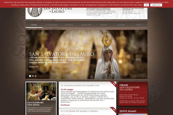 sansalvatoreinlauro.org site used San_salvatore_in_lauro_theme
