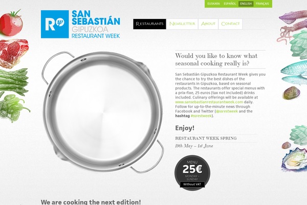 sansebastianrestaurantweek.com site used Restaurantweek