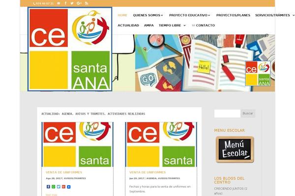 santaanamonzon.com site used Santaana-child