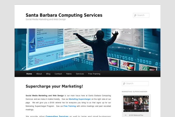 Twenty Eleven theme site design template sample