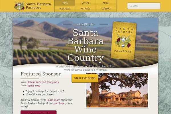 santabarbarapassport.com site used Passport-v2