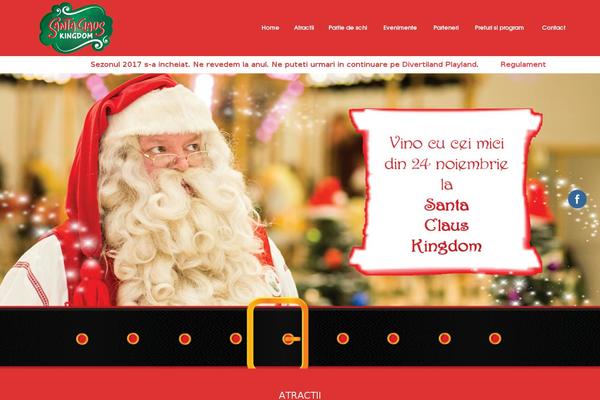 santaclauskingdom.ro site used Santa