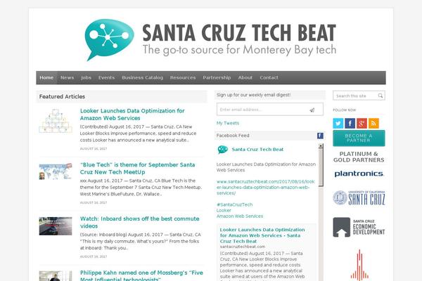 santacruztechbeat.com site used Volt