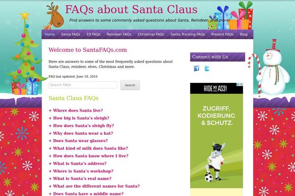ChristmasPress theme site design template sample