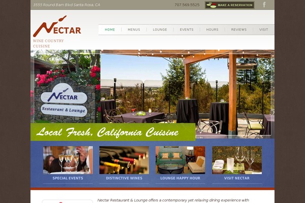 santarosanectar.com site used Nectar_html5