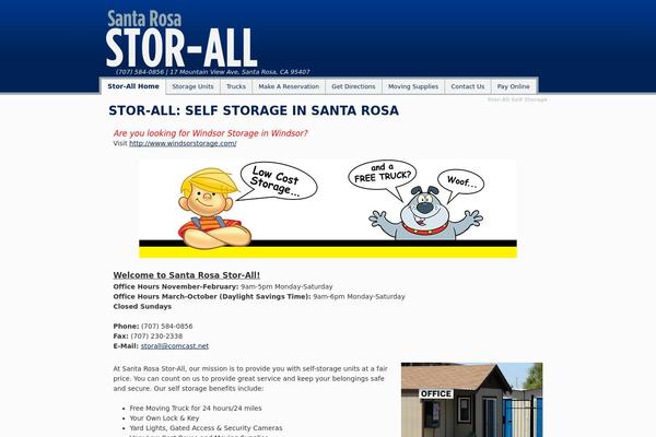 santarosastorall.com site used Windsorstorage