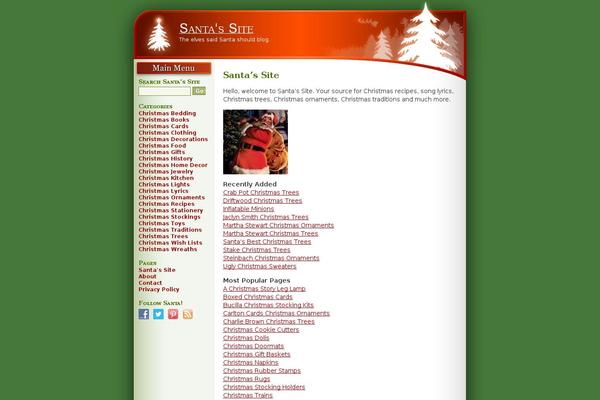 santassite.com site used Vermilionchristmas