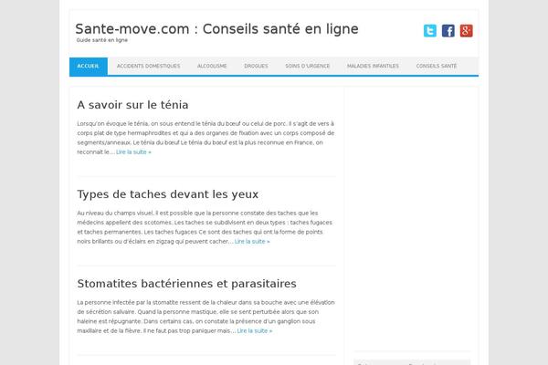 Iconic One theme site design template sample