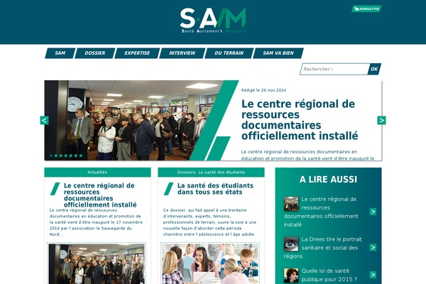 santeautrementmagazine.fr site used eNews