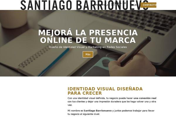 santiagobarrionuevo.com site used Santiagobarrionuevo-com
