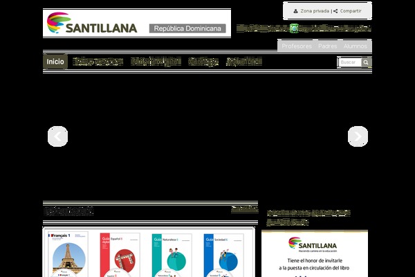 santillana.com.do site used Santillana