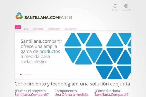 santillanacompartir.co.cr site used Santillana