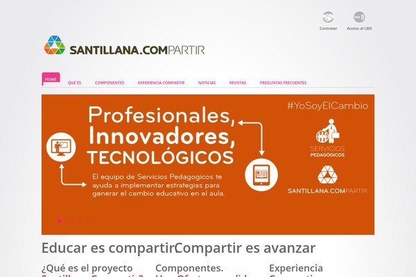 santillanacompartir.com.gt site used Santillana