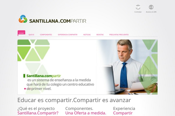 santillanacompartir.com.sv site used Santillana