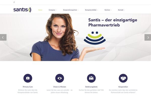 santis.de site used Santis