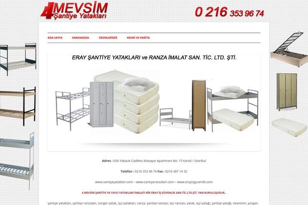 Twenty Twelve theme site design template sample