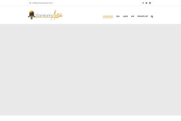 Action theme site design template sample