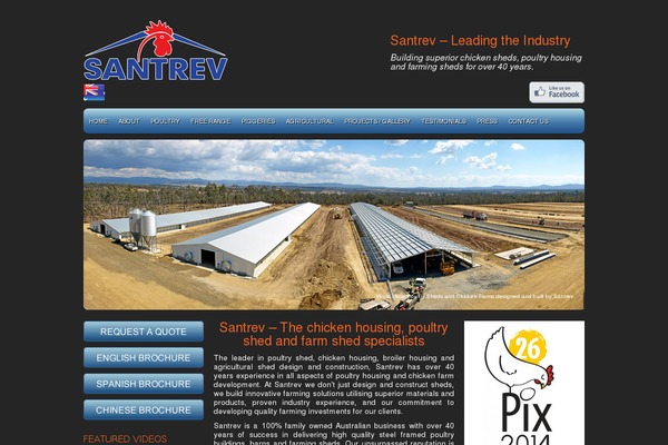 santrev.com site used Santrev