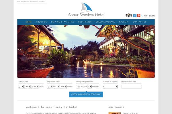 Twenty Twelve theme site design template sample