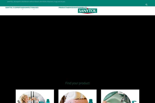 sanytol.com site used Sanytol