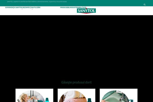 sanytol.ro site used Sanytol