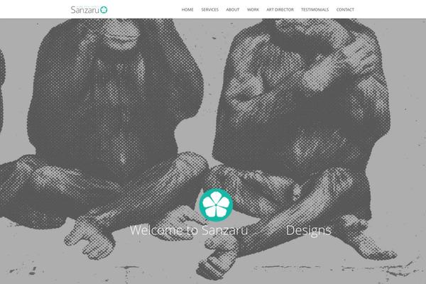 Oneup theme site design template sample